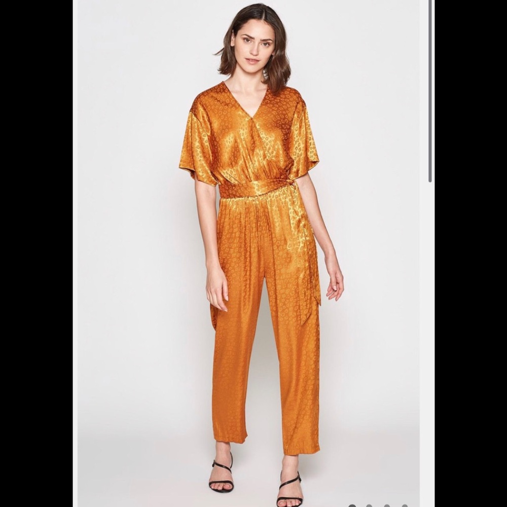 Joie Tau Jumpsuit; Copper color-NWT